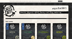 Desktop Screenshot of caffecaffe.sk