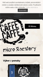Mobile Screenshot of caffecaffe.sk
